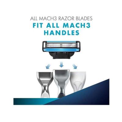 Gillette Mach 3 Turbo Cartridge - 4's - Razors & Cartridges