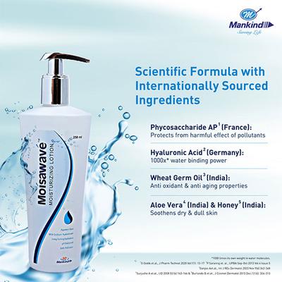 MOISAWAVE MOISTURIZING Lotion 250ml - Dry Skin-Emo