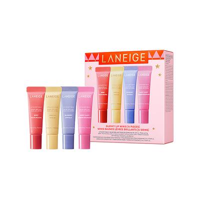 Laneige Glowy Lip Minis 4EA Holiday Set 20 gm - Lip Balms