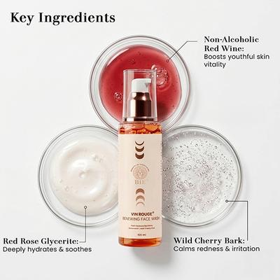 Bie - Beauty By Bie Vin Rouge -Renewing Face Wash 100 ml - Face Washes