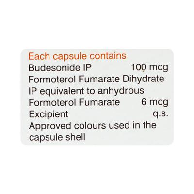 Budamate 100 Transcap 30'S - Asthma/COPD-Ast