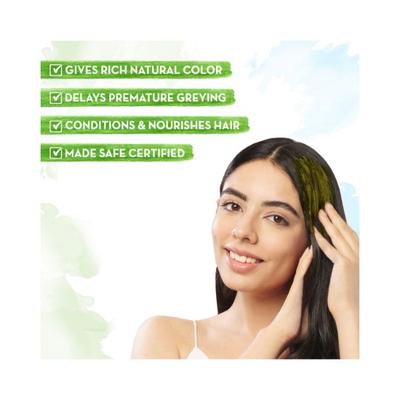 Mamaearth Natural Henna Paste Ready to Apply with Henna & Dark Roasted Coffee for Rich Naturally Colored Hair 200 gm - Hair Masks & Packs