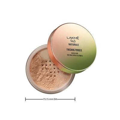 Lakme 9 to 5 Naturale Finishing Powder Infused with Aloe Vera & Green Tea Extract 8gm - Loose Powder