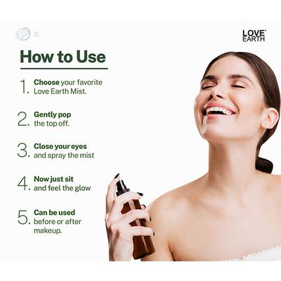 Love Earth Jasmine Mogra Face Mist Toner with Jasmine Oil & Extracts 100 ml - Face Mists