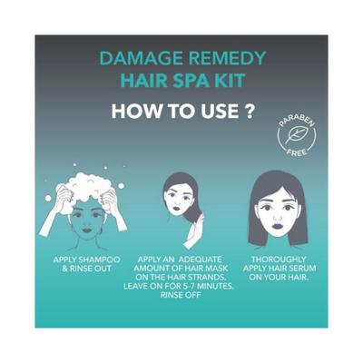 O3+ Damage Remedy Hair Spa Kit - 3's - Hair Masks & Packs
