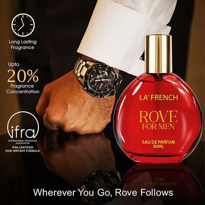 La French Rove Perfume For Men 30 ml - Men Perfumes (Edt/Edp)
