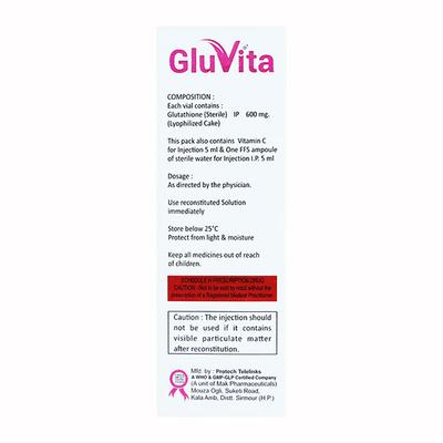 GLUVITA 600mg Injection 1's - Supplements-Sup