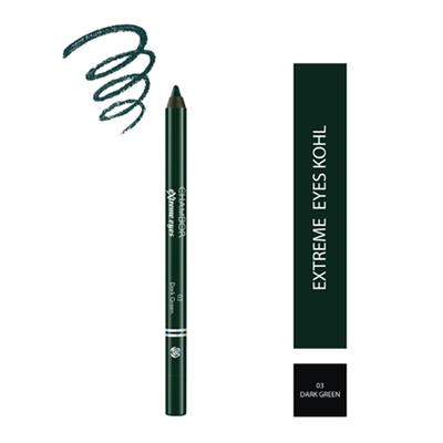 Chambor Extreme Eyes Long Wear Kohl - Dark Green 03 1.2 gm - Kajal & Kohls