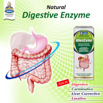 Allen Allenzyme Liquid 250 ml - Personal Care (Ayush)