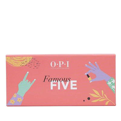 OPI Nail Polish Mini Combo - Famous Five 18.75 ml - Nail Polish