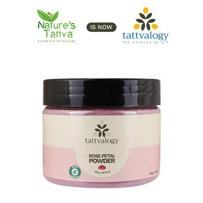 Tattvalogy Rose Petal Powder 125 gm - Masks & Peels