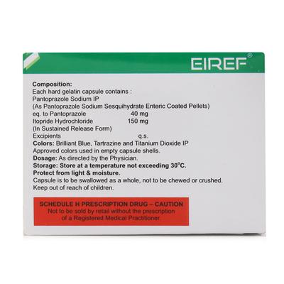 Eiref Capsule 10'S - Ulcer/Reflux/Flatulence-Aaa
