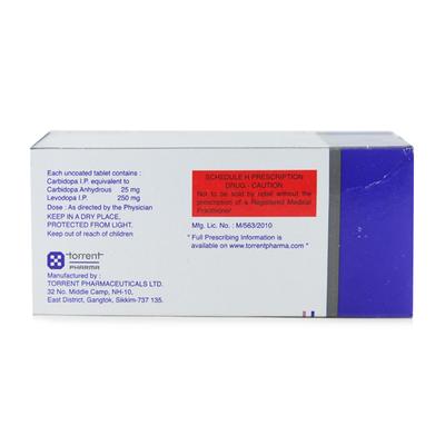 Tidomet Forte Tablet 10'S - Parkinsonism-Apd