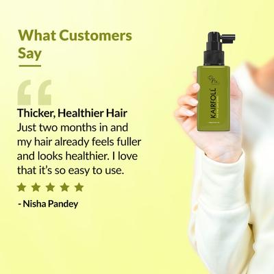 Fixderma Kairfoll Anti Hair Loss Lotion 100 ml - Hair Lotions & Tonics