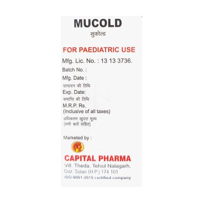 MUCOLD Drops 15ml - Cough And Cold-Cou