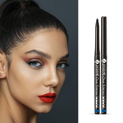 Jaquline USA One Stroke Classic Blue Kajal 12 hr 0.30 gm - Kajal & Kohls