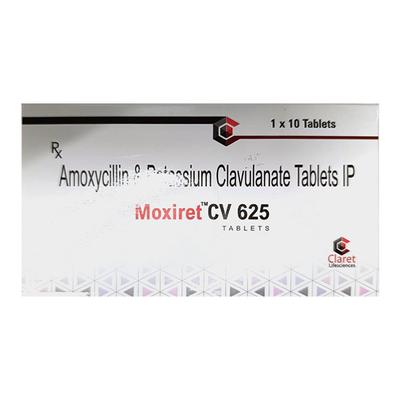 MOXIRET CV 625 Tablet 10's - Bacterial Infections-Pen