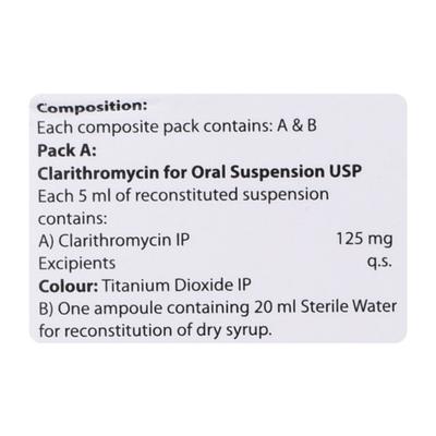 ALICLAIR Dry Syrup 30ml - Bacterial Infections-Mac