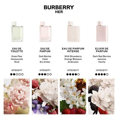 Burberry Her Eau De Parfum Intense 100 ml - Women Perfumes (Edt/Edp)