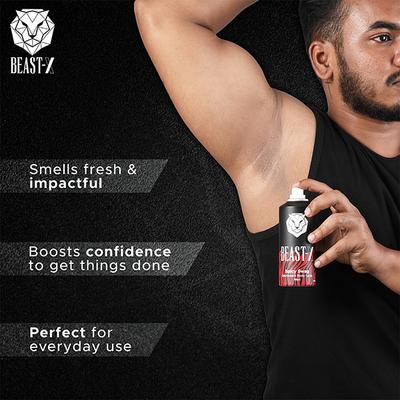 Puresense Beast X Deodorant Body Spray Cool Brute for Men 150 ml - Men Deodorants/Roll-Ons