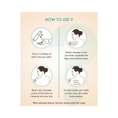 mCaffeine Deep Moisturizing Choco Body Lotion with Cocoa & Shea Butter for Dry Skin 2's - Lotions & Creams