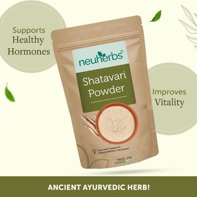 Neuherbs Organic Shatavari Powder 100 gm - Women Health