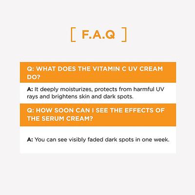 Garnier Bright Complete VITAMIN C UV Serum Cream UV 23 gm - Face Gels