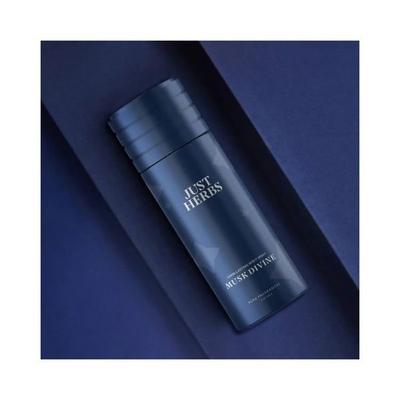 Just Herbs Long Lasting Body Spray for Men, Musk Divine 150ml - Men Deodorants/Roll-Ons