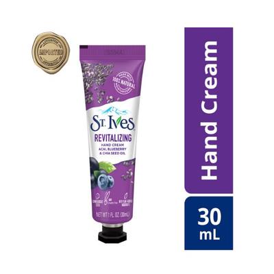 St. Ives Revitalising Blueberry, Acai And Chia Seed Hand Cream 30 ml - Creams/Oils/Lotions