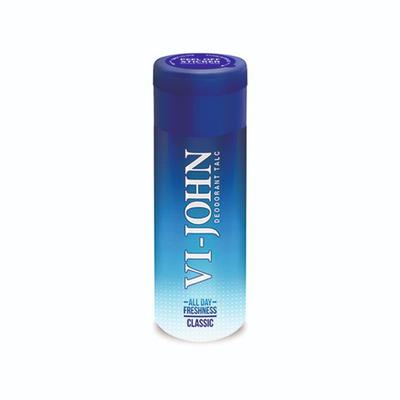 VI-John Deodorant Talc All Day Freshness Classic 100 gm - Talcum Powders