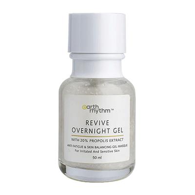 Earth Rhythm Revive Overnight Gel With 20% Propolis 50 gm - Face Gels