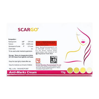 SCAR GO Cream 15gm - Acne-Acn