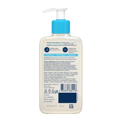CeraVe SA Smoothing Cleanser For Dry, Rough & Bumpy Skin, Face wash with Salicylic Acid & Ceramides 236 ml - Face Washes
