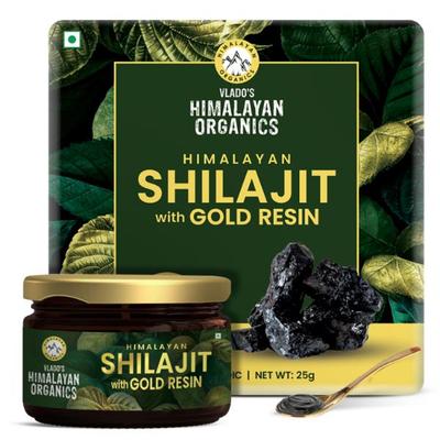 Vlado's Himalayan Organics Himalayan Shilajit Gold Resin 25 g - Sexual Care