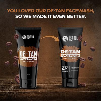 Beardo De-Tan Facewash for Men 50 ml - Face Wash & Cleansers