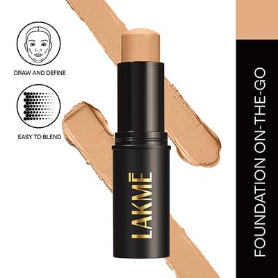 Lakme Facelift Foundation Stick N260 Neutral Honey 11 gm - Foundation