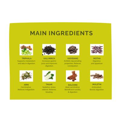 Pravek-T Herbal Tea for Relieving Acidity & Corrects Constipation Tea Bags 30's - Teas