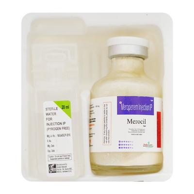MEROCIL 1gm Injection 1's - Bacterial Infections-OBL