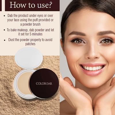 Colorbar Pro Banana Powder-001 10 gm - Loose Powder