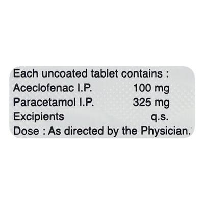 Zulu P Tablet 10'S - Pain relief-Nsa