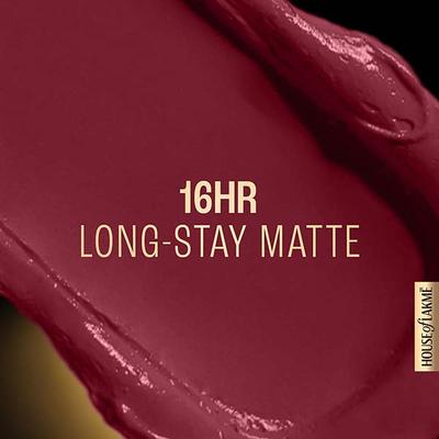 Lakme Forever Matte Liquid Lip, 16hr Lipstick, Red Sangria, 5.6ml - Liquid Lipsticks