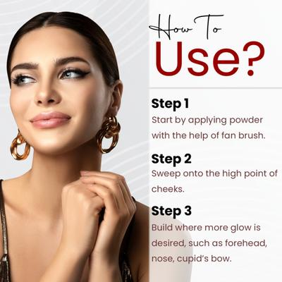 Matt Look Sheen Beam Cushion Highlighter with Lightweight Formula & Buildable Coverage, Gold-01 15 ml - Highlighters & Illuminators