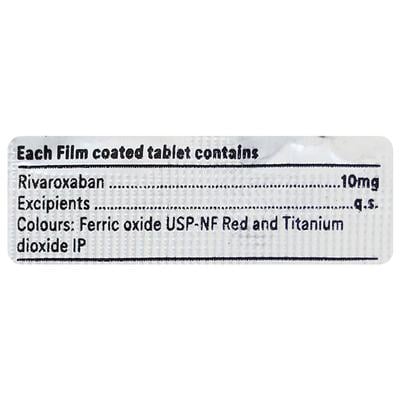 RIVARED 10 Tablet 10's - Blood Clot-Ant