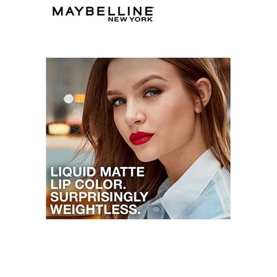 Maybelline New York Sensational Liquid Matte Lipstick 06, Best Babe 7ml - Liquid Lipsticks