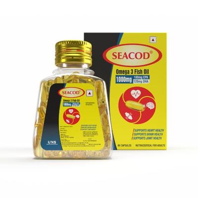 Seacod Omega 3 Fish Oil Capsule 60's - Multi-Vitamins