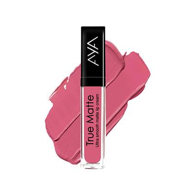 Aya True Matte Liquid Lipstick - Ultra Smooth Matte Lip Cream - 05 Pink 6 ml - Liquid Lipsticks