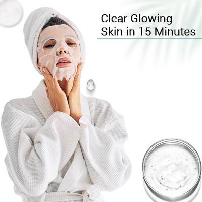 Mancode 5% Niacinamide Facial Sheet Mask for All Skin Types 25 ml - Face Mask