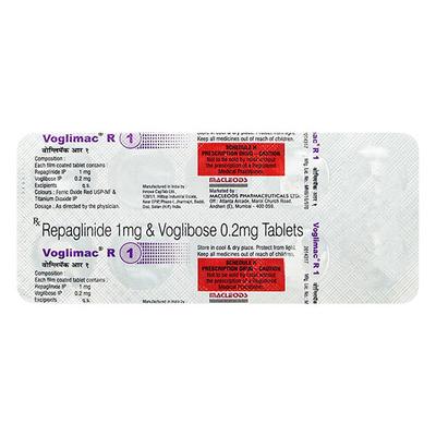 VOGLIMAC R 1 Tablet 10's - Diabetes-Ant
