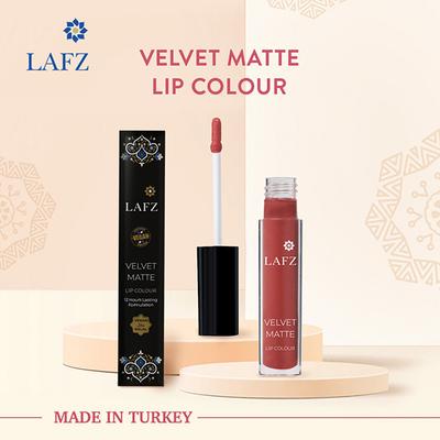 Lafz Transfer Proof & Smudge Proof Velvet Matte Lip Colour, Valley Of Roses 5.5 ml - Liquid Lipsticks