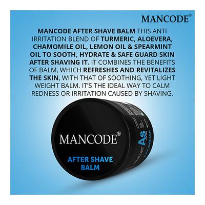 Mancode After Shave Balm 100 gm - Pre & Post Shaves